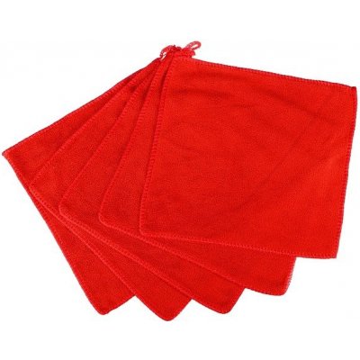 Čistící utěrky z mikrovlákna na mytí auta CAR DETAILING WASH TOWEL SET 5, 25x25cm, 5ks SIXTOL SIXTOL SX1264 – Zboží Dáma