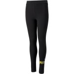 Puma essentials BLEACH logo leggings Dívčí legíny černá – Zboží Mobilmania