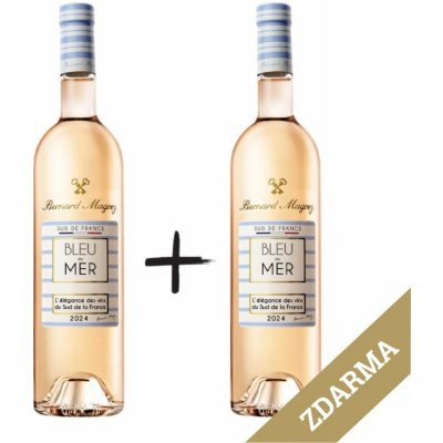 Bernard Magrez Bleu de Mer Rosé 12,5% 2 x 0,75 l (holá láhev) – Hledejceny.cz