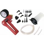 sada pro odvzdušnění brzdové kapaliny včetně vakuové pumpy, BIKESERVICE BS5582 – Hledejceny.cz