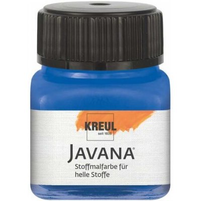 Barva na světlý textil Javana 20 ml královská modrá – Zboží Mobilmania