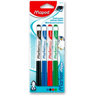 Maped Marker'Peps 4 ks 741312 – Zboží Živě