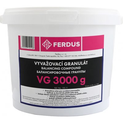 Vyvažovací granulát (prášek) VG 3000g – Zboží Mobilmania