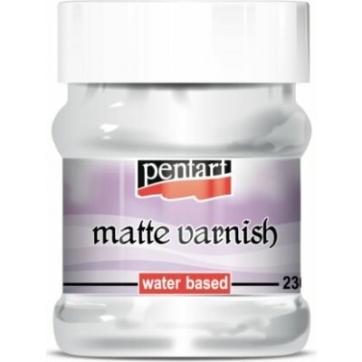 Pentart Lak matný na vodní bázi 230 ml – Zbozi.Blesk.cz