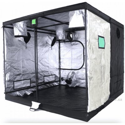 BudBox PRO XL 120x120x200 cm stříbrný