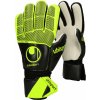Fotbal - rukavice Uhlsport Supersoft HN Flex Frame černá/žlutá