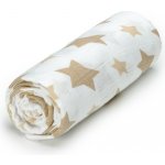 T-Tomi BIO Velká bambusová osuška beige stars / béžové hvězdičky 587 – Sleviste.cz