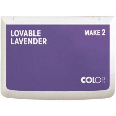 Colop Inkoustový polštářek Make 2 11 x 7 cm lovable lavender – Hledejceny.cz