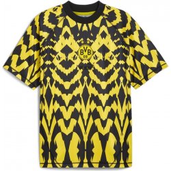 Puma Borussia Dortmund Statement T-Shirt 2024 2025 Adults Yellow