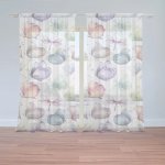 Sablio Záclony Slet motýlů: 2ks 150x250cm – Hledejceny.cz