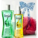 Fenjal Oil sprchový olej 200 ml + tělový olej 150 ml + masážní žínka dárková sada