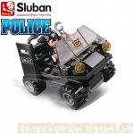 Sluban B0638C Policie SWAT Čtyřkolka – Zboží Mobilmania