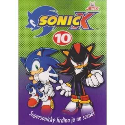 Sonic X 10 papírový obal DVD – Zboží Mobilmania