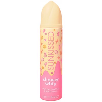 Sunkissed šlehačková sprchová pěna Shower Whip Tropical Smoothie, 250ml – Zboží Mobilmania