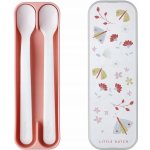 Little Dutch Lžičky 2 ks s pouzdrem Květiny a motýli – Zbozi.Blesk.cz