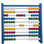 Detoa Počítadlo dřevěné modré půlené – Sleviste.cz