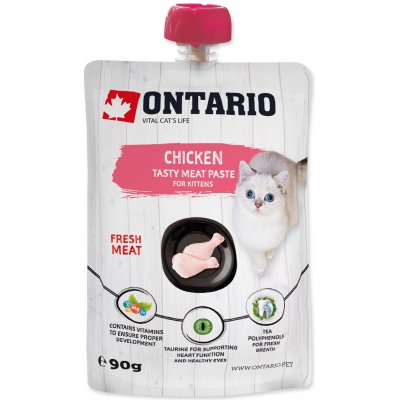 Ontario Paste Kitten Chicken Fresh Meat 90 g – Zbozi.Blesk.cz