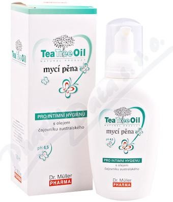 Dr. Muller Tea Tree Oil intimní mycí pěna 150 ml od 121 Kč - Heureka.cz