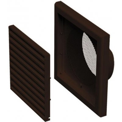 Vents MV100Vs 154x154-100 mm hnědá – Zboží Mobilmania