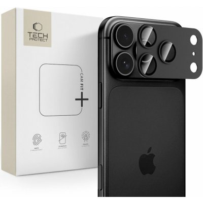 Hofi Ochrana na zadní kameru iPhone 18 Pro - Tech-Protect, CamFull Fit+ Black – Zboží Živě