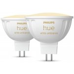 Hue WA sada 2x LED žárovka GU5,3 MR16 5,1W 12V 400lm 2200K-6500K IP20 – Hledejceny.cz