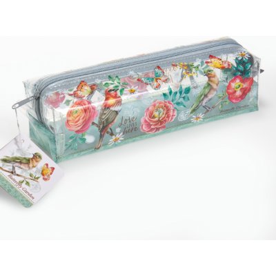 Argus průhledný s barevným potiskem Butterfly garden – Sleviste.cz