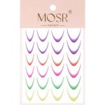 Starnails Samolepky na nehty ombré neon mix – Zboží Mobilmania