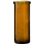 Skleněná okrová váza Vase Virgine L- Ø *15*36 cm - J-Line by Jolipa – Hledejceny.cz