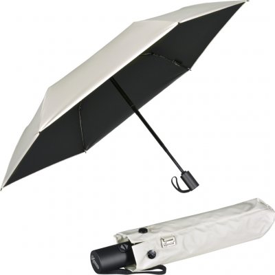 iX-brella Mini AC plně automatický deštník s UV a tepelnou ochranou světle šedá – Zbozi.Blesk.cz