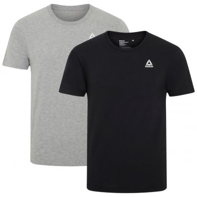 Reebok pánské triko 2 kusy šedá – Hledejceny.cz
