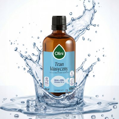 Olini Norský rybí olej Omega-3 s vitamíny D3 a A EPA DHA pro mozek, srdce a zrak 100 ml – Hledejceny.cz