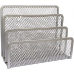 Drátěný stojan na dopisy, stříbrný – Zboží Dáma