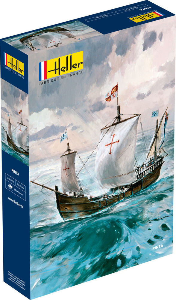 Heller Pinta model lodi 1:75