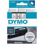 Dymo 40913 černý tisk/bílý podklad, 7m, 9mm – Hledejceny.cz