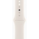 Apple Watch SE 3 (2025) Cellular 40mm Hvězdně bílý hliník s hvězdně bílým sportovním řemínkem S/M MEP64MP/A – Zboží Živě