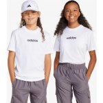 adidas LINEAR Dětské tričko, bílá, – Zboží Dáma