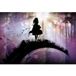 WEBLUX 141904657 Fototapeta plátno Evening in the magical Forest cartoon character in the real world silhouette art photo manipulation rozměry 174 x 120 cm – Hledejceny.cz