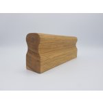 Havlíček truhlářství Madlo dřevěné MP 21 JASAN 4331_1M 50x90 mm délka 1m – HobbyKompas.cz