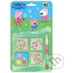 Jiri Models Razítka 3+1 s voskovkou Prasátko Peppa – Zboží Mobilmania