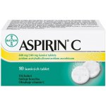 ASPIRIN C POR 400MG/240MG TBL EFF 10 – Hledejceny.cz