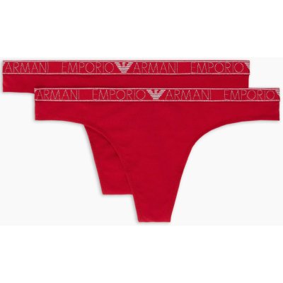 Emporio Armani Underwear Sada 2 kusů string kalhotek 163333 3F223 00173 Červená