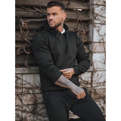 Pohodlná pánská tepláková souprava černá – Zboží Mobilmania