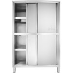 Royal Catering Kuchyňská skříň z ušlechtilé oceli - 120 cm RCGE-120 – Sleviste.cz