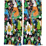 IMPAR Závěsy Psychedelic world (Rozměr : 140x250, Materiál: Interlock) – Hledejceny.cz
