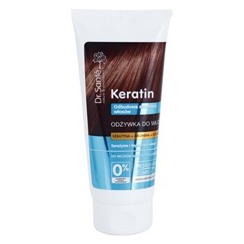 Dr. Santé Keratin regenerační kondicionér pro křehké vlasy bez lesku Keratin Arginine and Collagen 200 ml