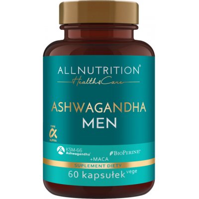 Allnutrition HEALTH & CARE Ashwagandha Men 60 vege kapslí – Hledejceny.cz