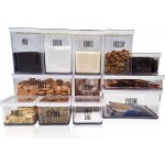 Rotho Loft Sada dóz na potraviny bílá 40 x 40 cm 12 ks – Hledejceny.cz