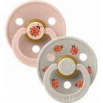 Bibs Boheme dudlíky přírodní kaučuk 2ks Blush Nočný / Vanilla Nočný – Zboží Dáma