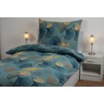 JAN peří krep zlaté ginkgo 60 x 30 cm – Sleviste.cz