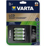 Varta LCD Smart Charger + 4x AA 2100mAh 57684101441 – Zboží Živě